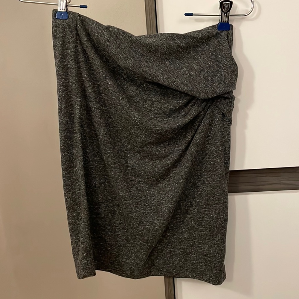 IRO cotton stretch mini skirt